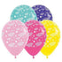 Birthday Girl Fashion Assorted Latex Balloon 30cm 25pk