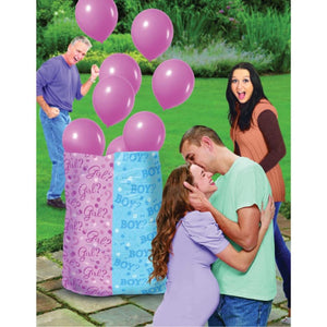 Amscan_OO Balloon - Printed Latex Gender Reveal Girl Balloon Sack Each