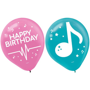 Amscan_OO Balloon - Printed Latex Internet Famous Birthday Latex Balloons 30cm 6pk