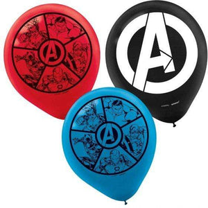 Amscan_OO Balloon - Printed Latex Marvel Avengers Latex Balloon 30cm 6pk