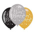 Sparkling Celebration Happy Birthday Latex Balloon 30cm 6pk
