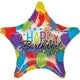 Amscan_OO Balloon - Supershapes, Numbers & Letters Balloon Bash Holographic Supershape Balloon 71cm Each