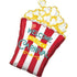 Carnival Popcorn Supershape Foil Balloon