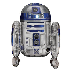 Amscan_OO Balloon - Supershapes, Numbers & Letters Decor Sitting R2D2 Star Wars Supershape Foil Balloon 38cm x 45cm Each