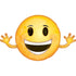 Emoticons Smiley Face Shape Supershape Foil Balloon 99cm x 58cm Each