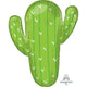 Amscan_OO Balloon - Supershapes, Numbers & Letters Fiesta Cactus Supershape Foil Balloon 63cm x 78cm Each