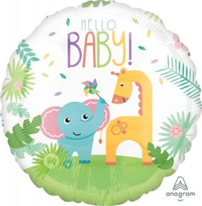 Amscan_OO Balloon - Supershapes, Numbers & Letters Fisher Price Hello Baby Supershape Foil Balloons Each