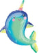 Happy Narwhal Supershape Foil Balloon 73cm x 99cm  Each