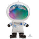 Amscan_OO Balloon - Supershapes, Numbers & Letters Holographic Iridescent Astronaut Supershape Foil Balloon 50cm x 76cm Each