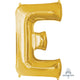 Amscan_OO Balloon - Supershapes, Numbers & Letters Letter E Gold Supershape Foil Balloon 86cm Each