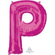 Amscan_OO Balloon - Supershapes, Numbers & Letters Letter P Pink Supershape Foil Balloon 86cm Each