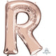 Amscan_OO Balloon - Supershapes, Numbers & Letters Letter R Rose Gold Supershape Foil Balloon 86cm Each