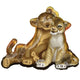 Amscan_OO Balloon - Supershapes, Numbers & Letters Lion King SuperShape Foil Balloon 78cm x 66cm Each