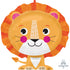 Lion SuperShape Foil Balloon 60cm x 53cm Each