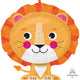 Amscan_OO Balloon - Supershapes, Numbers & Letters Lion SuperShape Foil Balloon 60cm x 53cm Each