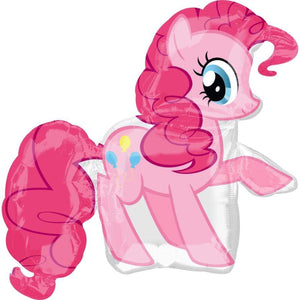 Amscan_OO Balloon - Supershapes, Numbers & Letters My Little Pony Pinkie Pie SuperShape Foil Balloon 76cm x 83cm