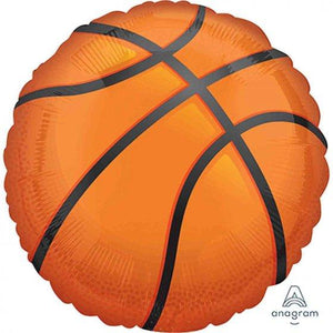 Amscan_OO Balloon - Supershapes, Numbers & Letters Nothin' But Net Basketball Supershape Foil Balloon 71cm Each