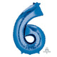 Balloon - Supershapes, Numbers & Letters Numeral SuperShape Foil Balloon 86cm Each