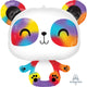 Amscan_OO Balloon - Supershapes, Numbers & Letters Panda SuperShape Foil Balloon 60cm x 60cm Each