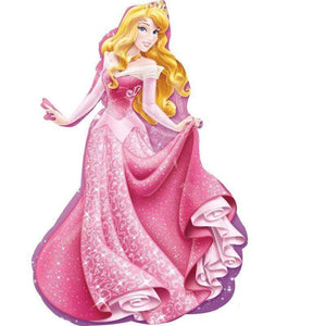 Amscan_OO Balloon - Supershapes, Numbers & Letters Princess Sleeping Beauty SuperShape Foil Balloon 58cm x 86cm Each