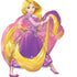 Rapunzel SuperShape Foil Balloon 66cm x 78cm Each