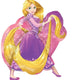 Amscan_OO Balloon - Supershapes, Numbers & Letters Rapunzel SuperShape Foil Balloon 66cm x 78cm Each