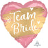 Satin Gold Team Bride Foil Balloon 45cm Each