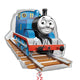 Amscan_OO Balloon - Supershapes, Numbers & Letters Thomas the Tank Supershape Foil Balloon 74cm x 69cm Each