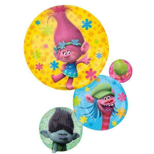 Amscan_OO Balloon - Supershapes, Numbers & Letters Trolls Supershape Balloon 55cm x 71cm Each