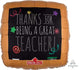 Amscan_OO Balloon - Supershapes, Numbers & Letters Write-On Wood Frame Blackboard Supershape Foil Balloon 81cm Each