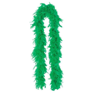 Amscan_OO Boas & Scarves - Boas Green Feather Boa 182cm Each