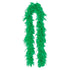 Green Feather Boa 182cm Each