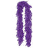 Purple Feather Boa 182cm Each