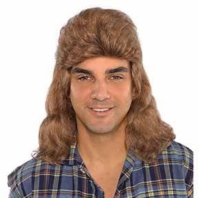 Costume Accessories - Wigs Mullet Head Wig each