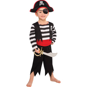 Amscan_OO Costume Boys Deckhand Pirate Costume Each