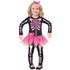 Fancy Bones Skeleton Girls Costume Each