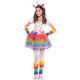 Amscan_OO Costume Girls Rainbow Unicorn Costume Each