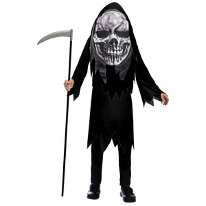 Amscan_OO Costume Kids Grim Reaper Big Head Costume Each