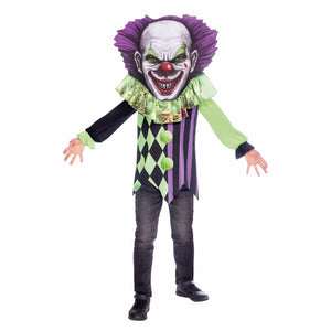 Amscan_OO Costume Kids Scary Clown Big Head Costume Each