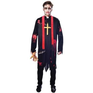 Costume Men Large Zombie Vicar Men's Costume