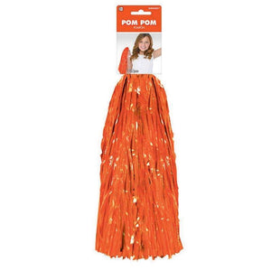 Amscan_OO Costume Props Orange Pom Pom Mix 38cm Each