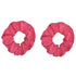 Pink Hair Scrunchies 2pk