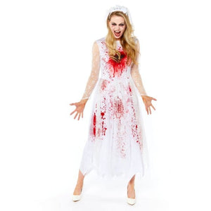 Costume Women 10 to 12 Bloody Bride Women's Costume