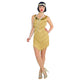 Amscan_OO Costume Women Champagne Flapper Dress Each