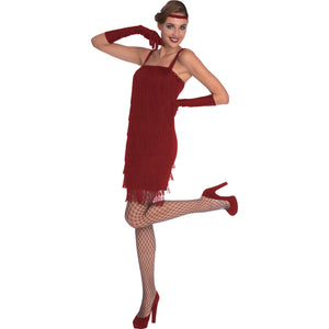 Amscan_OO Costume Women Red Flapper Women Costume Each