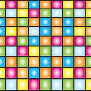 Amscan_OO Decorations - Backdrop & Scene Setters Good Vibes 70's Backdrop Border Disco Scene Setter Each