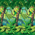 Jungle Tree Backdrop Scene Setter Each