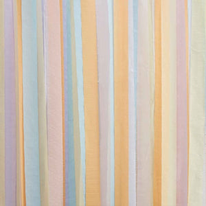 Decorations - Backdrop & Scene Setters Mix It Up Large Pastel Streamer Backdrop 100m Each