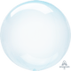 Decorations - Balloons Crystal Clearz Blue Round Balloon S40 each