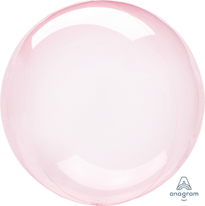 Decorations - Balloons Crystal Clearz Dark Pink Round Balloon S40 each